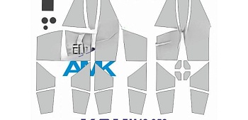 M48053 Окрасочная маска на остекление М&Г-31 (AMK)