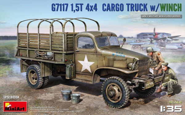 MA35389 "1,5t 4x4 G7117 Cargo Truck w/Winch"