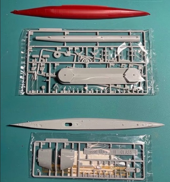 SE73513 1/350 Подводная лодка GUPPY II