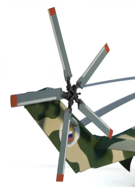 7270 Российский тяжелый вертолет МИ-26