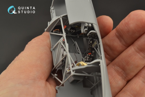 QD32104 1/32 3D Декаль интерьера кабины Fiat CR.42 (ICM)