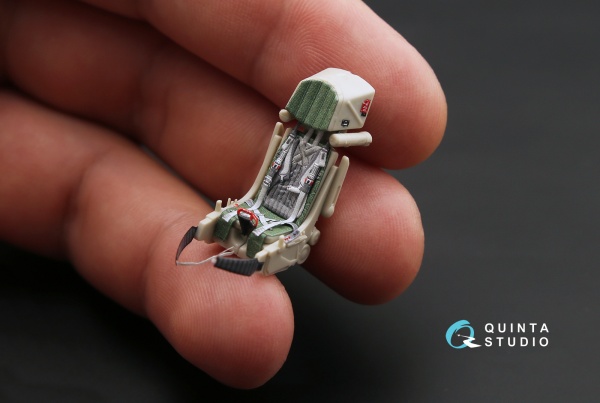 QD48157 1/48 3D Декаль интерьера кабины Як-130 (для модели KittyHawk)