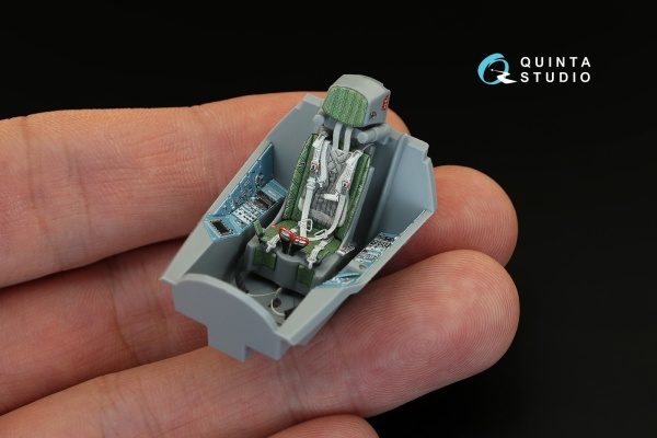 QD48082 3D Декаль интерьера кабины Су-57 (для модели Звезда)