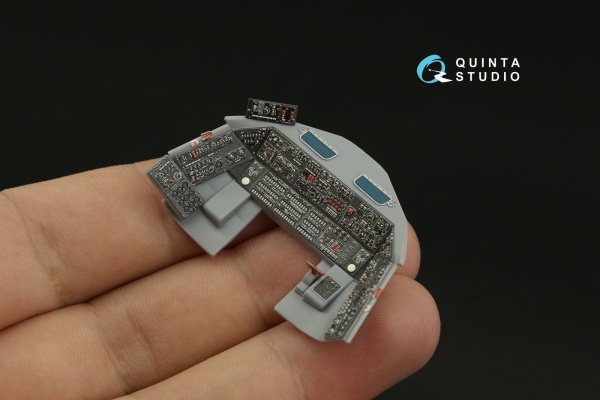 QD48354 1/48 3D Декаль интерьера кабины Ми-17 (Экспортная версия Ми-8МТ) (Звезда)