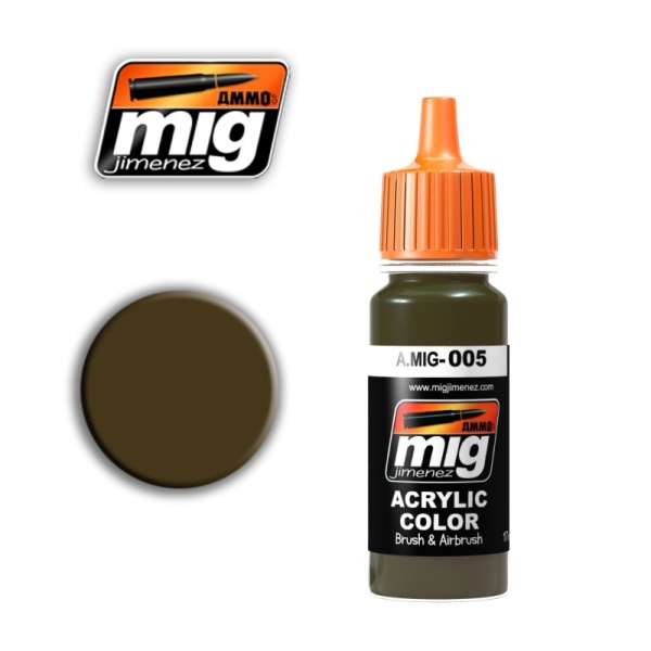 AMIG0005 RAL 7008 Graugrun (Серо-зелёный) AMIG0005 RAL 7008 Graugrun (Серо-зелёный)