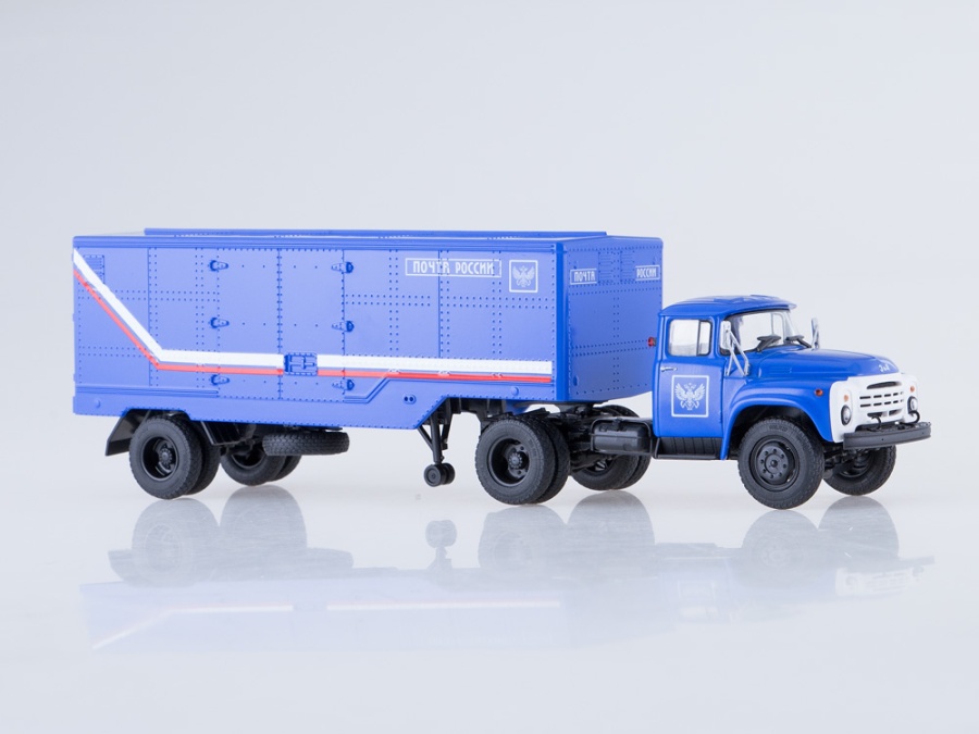 100657 ЗИЛ-130В1 с полуприцепом ОДАЗ-794