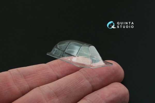 QC48020 Набор остекления коррекционный Як-1Б (для моделей Accurate miniatures, Звезда, Eduard), 1