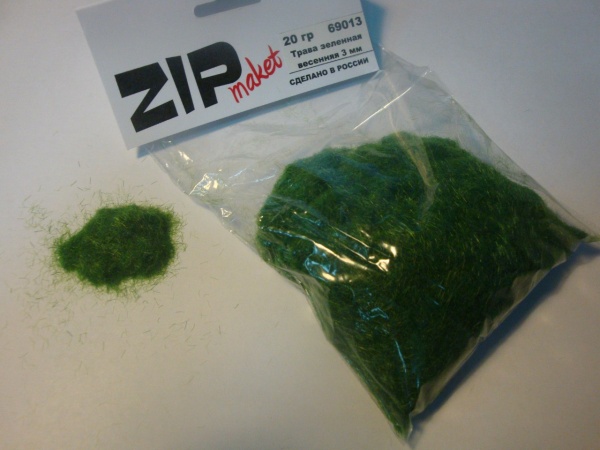 69013 Трава зеленная весенняя 3 мм 69013 Трава зеленная весенняя 3 мм