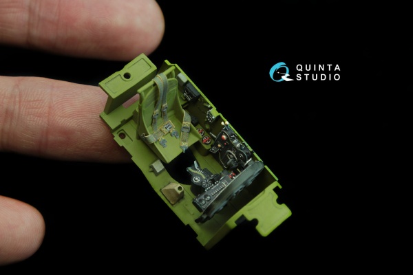 QD48031 3D Декаль интерьера кабины P-38F (для модели Tamiya)