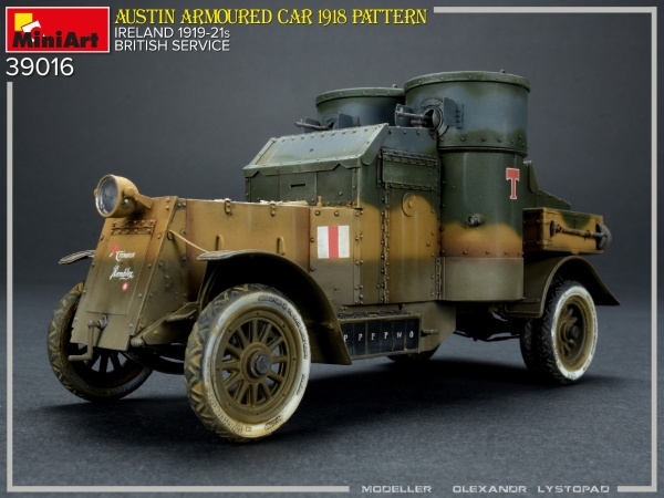 MA39016 Бронеавтомобиль AUSTIN обр. 1918 г. с интерьером. Ирландия 1919-21 гг.