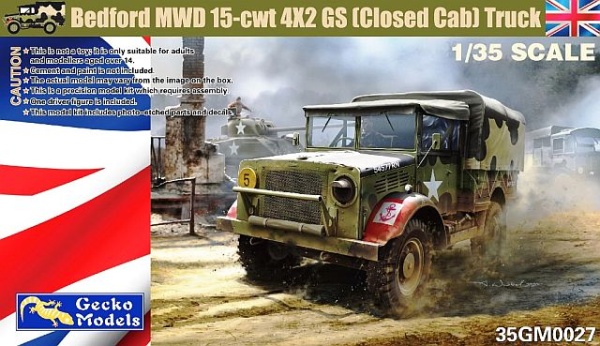 35GM0027 1/35 Bedford MWD 15-cwt 4x2 GS Truck w/Canvas Cover