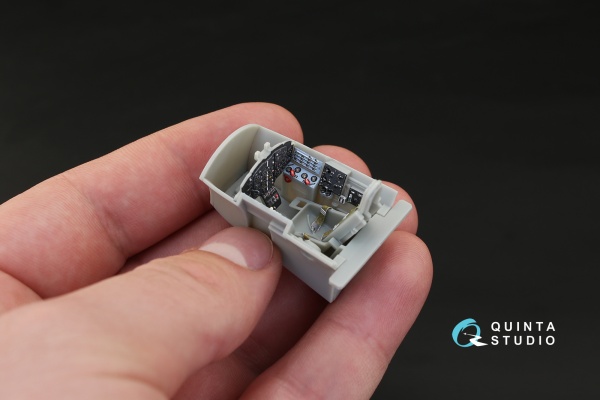 QD48137 1/48 3D Декаль интерьера кабины МиГ-15 бис (для модели Bronco)