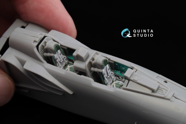 QD72015 3D Декаль интерьера кабины МиГ-31ДЗ (для модели Трубач)