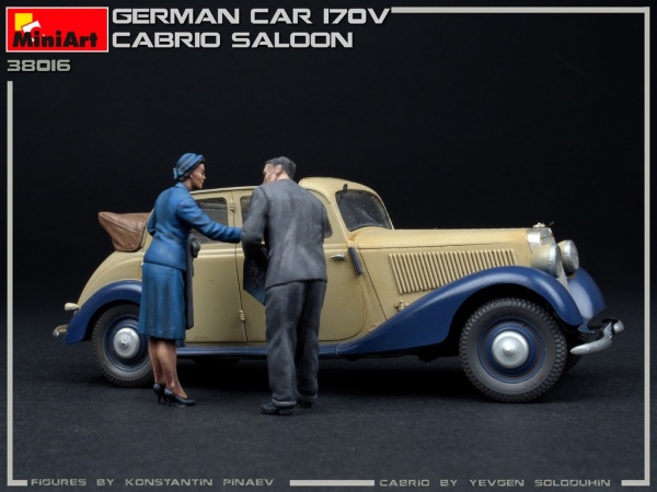 MA38016 1/35 Немецкий автомобиль Тип 170V Кабриолет