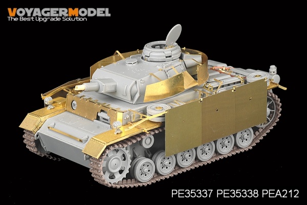 PE35337 1/35 WWII Pz.KPfw. III Ausf N Late Version (For DRAGON 6474 6606)