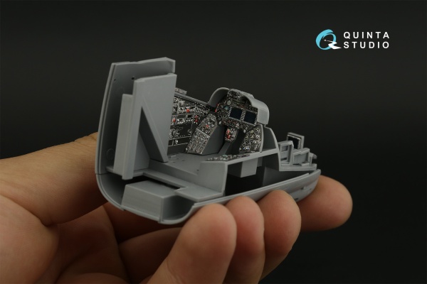 QDS-48295 1/48 3D Декаль интерьера кабины Ми-35М (Звезда) (Малая версия)