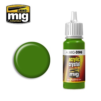 AMIG0096 Crystal Periscope Green (Кристальный зелёный) AMIG0096 Crystal Periscope Green (Кристальный зелёный)