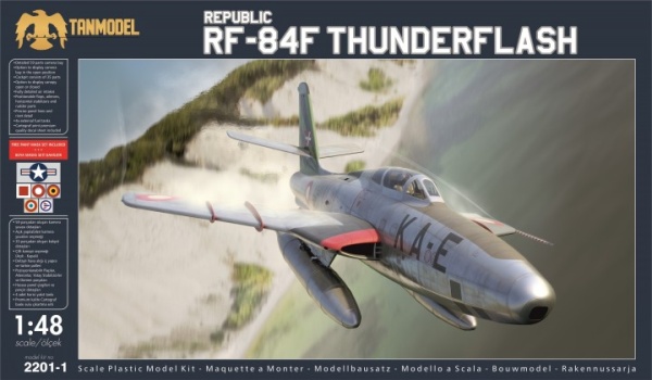 2201-1 1/48 Republic RF-84F Thunderflash