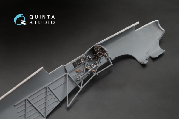 QD48003 3D Декаль интерьера кабины Як-1 (средние серии) (для любых моделей) (перевыпуск QD48003-Pro)