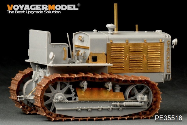 PE35518 WWII Soviet ChTZ S-65 Tractor (For Трубач 05538)