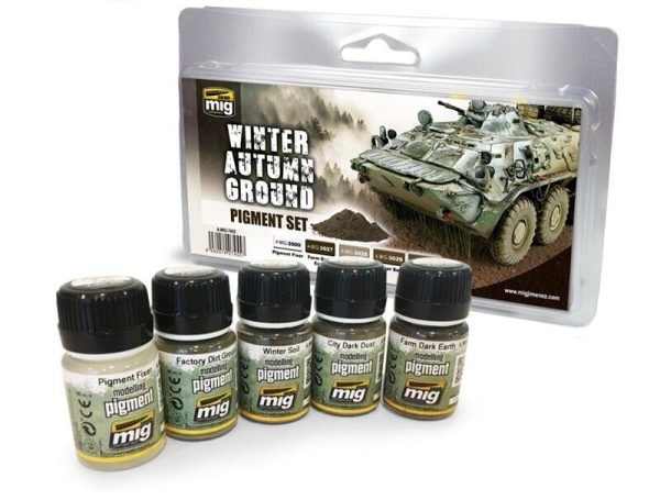 AMIG7455 WINTER-AUTUMN GROUND PIGMENT SET AMIG7455 WINTER-AUTUMN GROUND PIGMENT SET