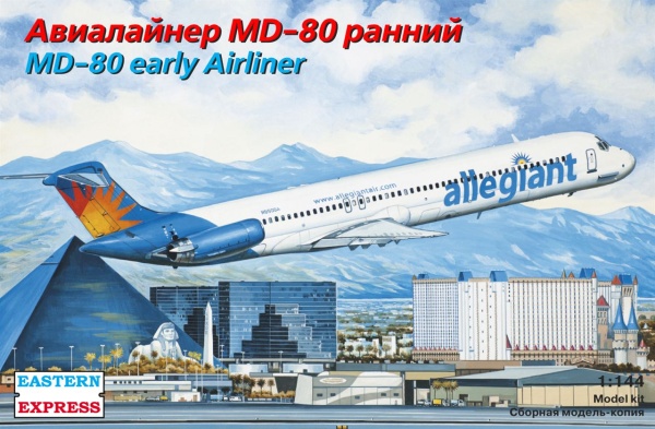 EE144111 Авиалайнер MD-80 ранний Allegiant