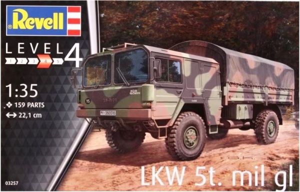 03257 Высокомобильный внедорожник LKW 5t.mil gl (4x4 Truck)