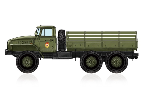 82930 Russian URAL-4320 Truck