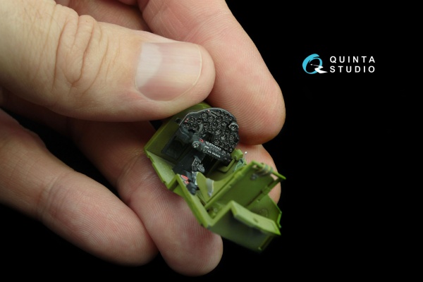 QD48030 3D Декаль интерьера кабины P-38G (для модели Tamiya)