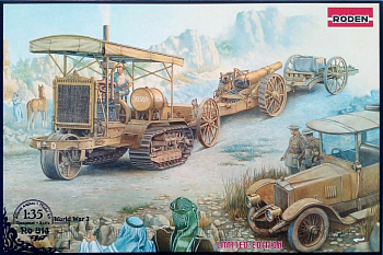 ROD814 Holt 75 Artillery tracktor w/BL 8-inch Howitzer