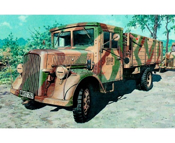 ROD719 Opel Blitz (Daimler built,Mercedes L701 Einheitsfahrerhaus)-бронеавтомобіль