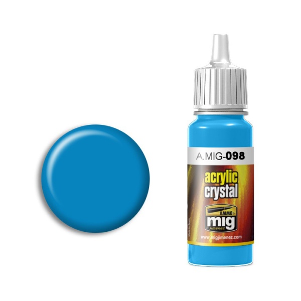 AMIG0098 Crystal Light Blue  AMIG0098 Crystal Light Blue