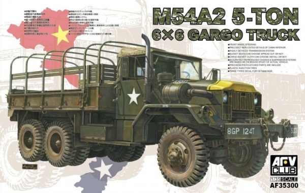 AF35300 1/35 Грузовик M54A2 5-Tpm 6*6 Cargo Turck