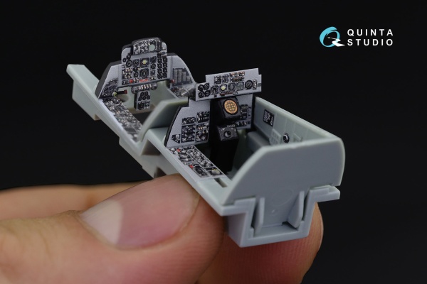 QD72032 1/72 3D Декаль интерьера кабины F-4J (для модели Academy)