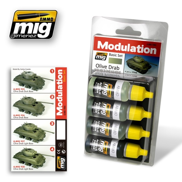 AMIG7003 OLIVE DRAB MODULATION SET AMIG7003 OLIVE DRAB MODULATION SET