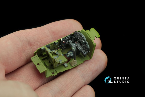 QD48030 3D Декаль интерьера кабины P-38G (для модели Tamiya)