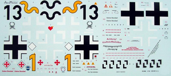 Т02406 Messerschmitt Bf109 G-2