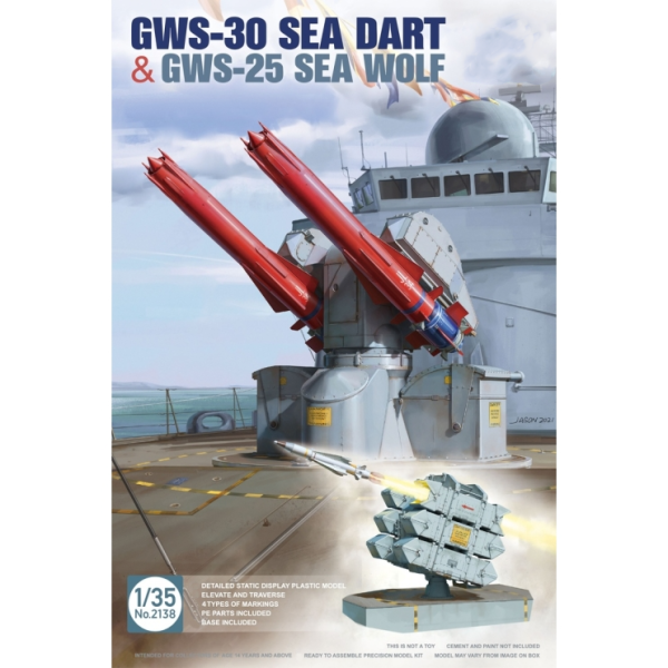 ТА2138 1/35 GWS-30 SEA DART & GWS-25 SEA WOLF