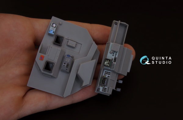 QD35008 1/35 3D Декаль интерьера кабины для Тайфун-К (для модели Takom)