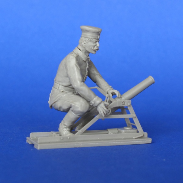 MCF35169 1/35 Немецкий солдат с 9.15см. минометом системы Lanz Первая