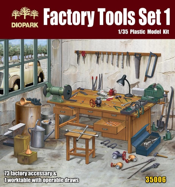 DP35006 1/35 Factory Tools Set 1